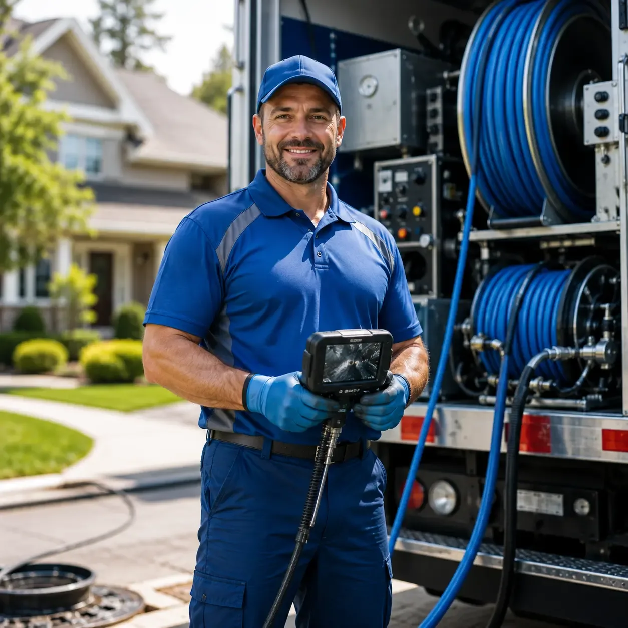 Local outdoor drain cleaning specialists in Oakhurst, TX